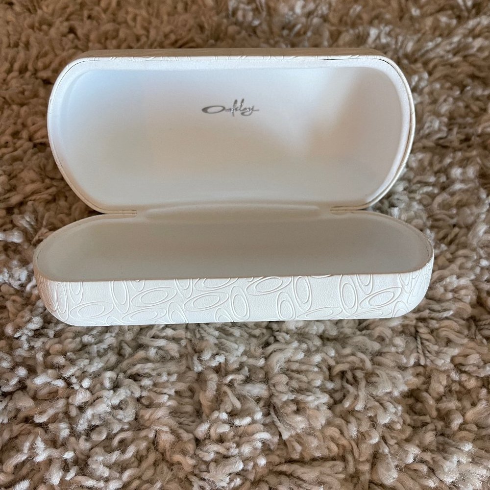 Oakley White Sunlgasses Case